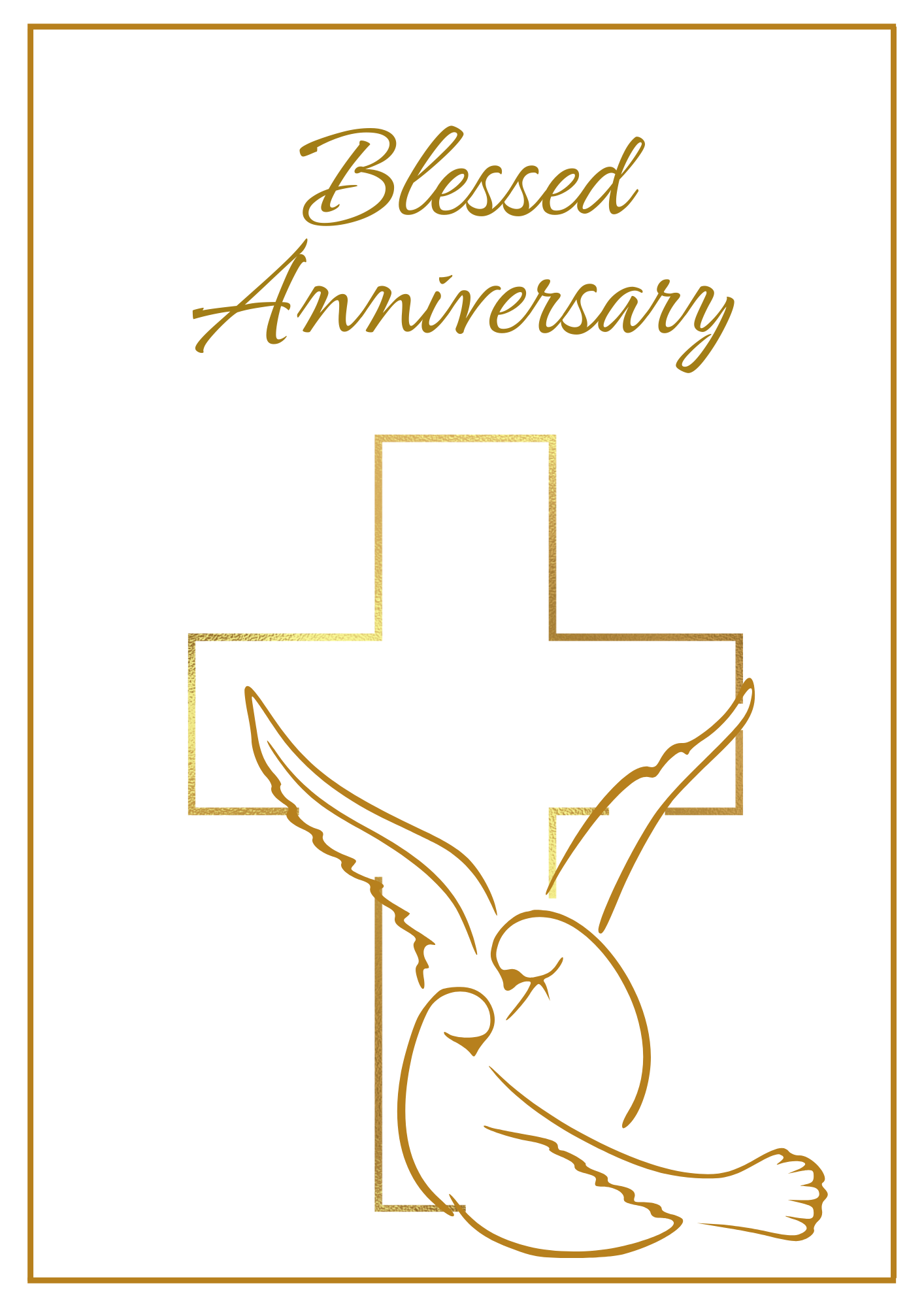 Anniversary Card - Blessed Love