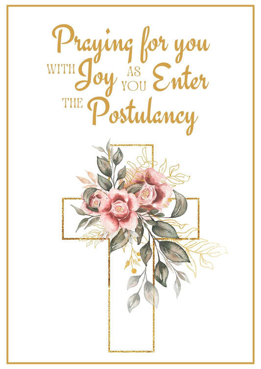 Postulancy Card - Roses Cross