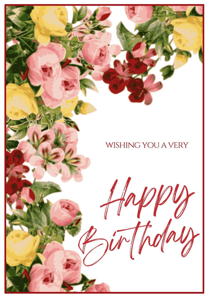 Birthday Card - Birthday Bloom