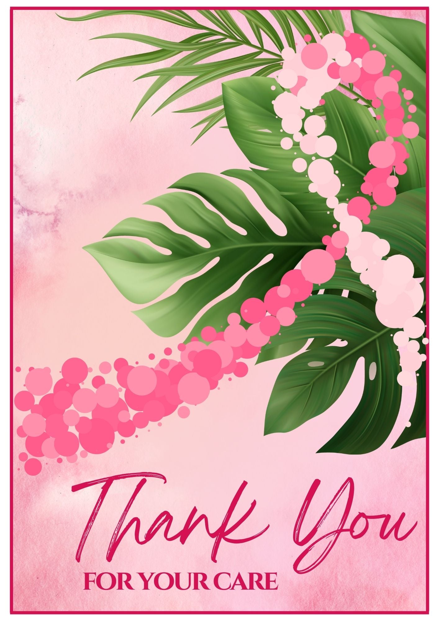 Thank You Card - Cancer Care (Breast)