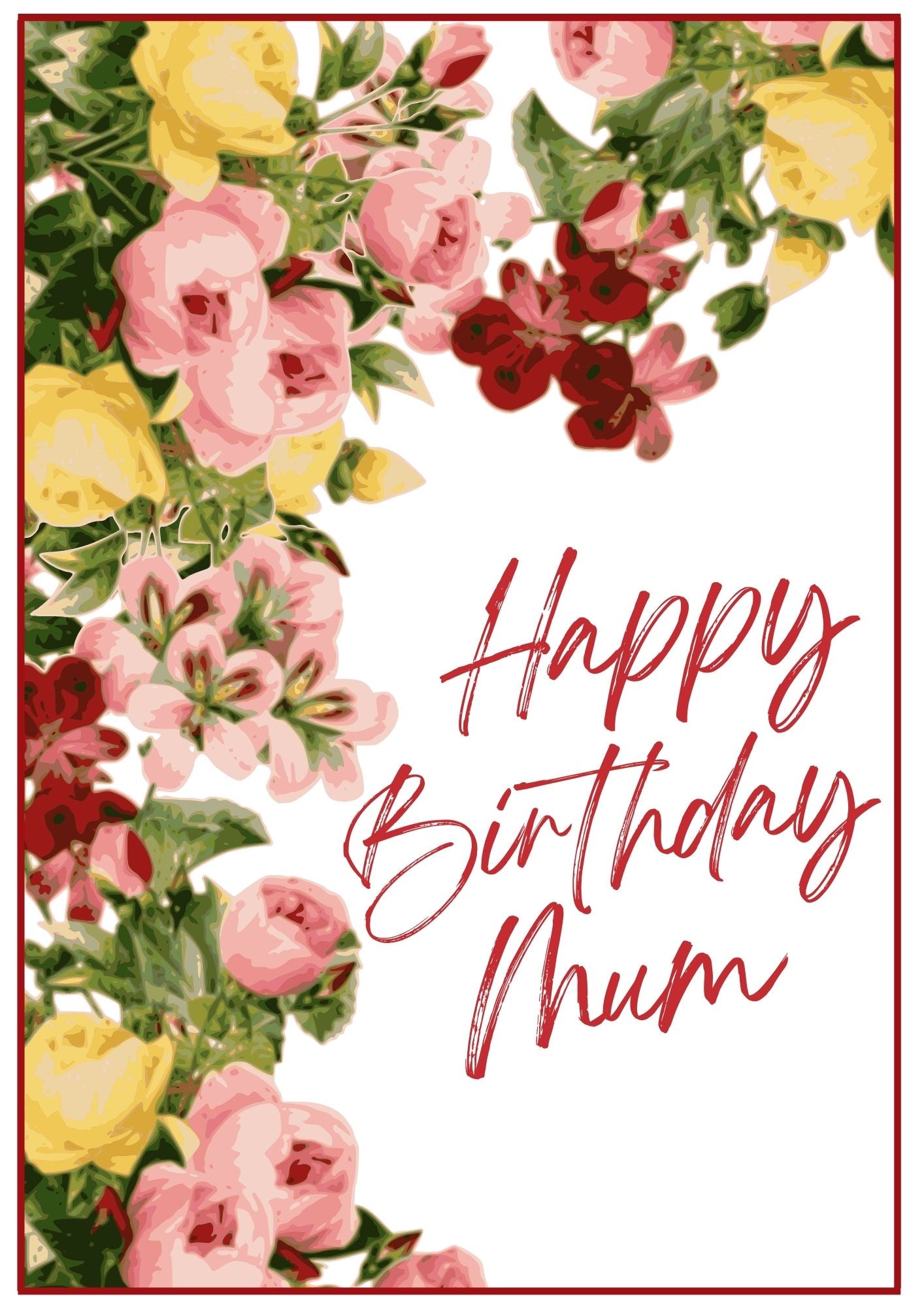 Birthday Card - Birthday Bloom