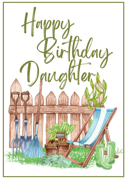 Birthday Card - Garden Grow 1