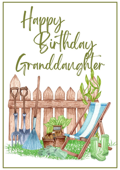 Birthday Card - Garden Grow 1