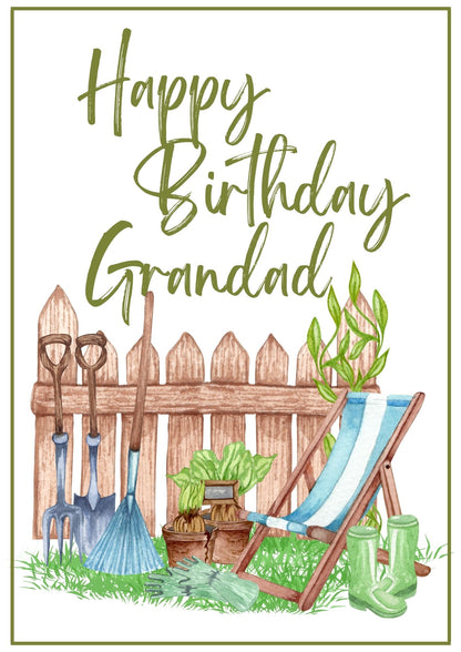 Birthday Card - Garden Grow 1