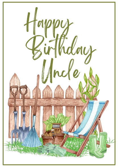 Birthday Card - Garden Grow 1