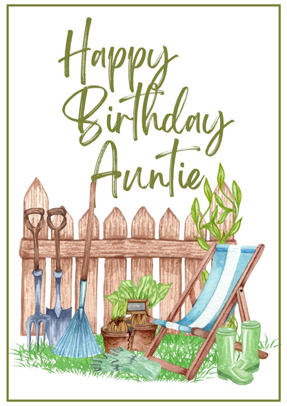 Birthday Card - Garden Grow 1