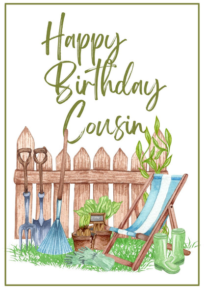 Birthday Card - Garden Grow 1