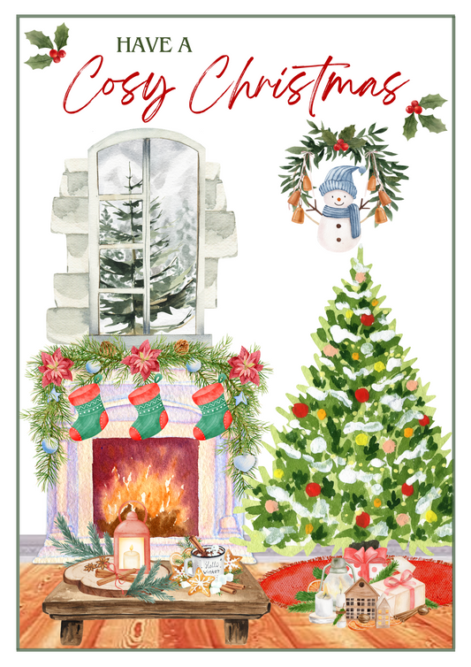 Christmas Card - Cosy Christmas