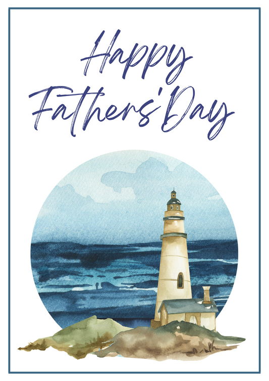 Fathers' Day Card - Sea View