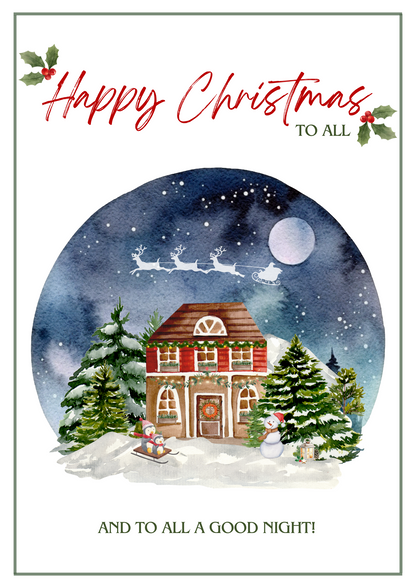 Christmas Cards - Scene Pack 1