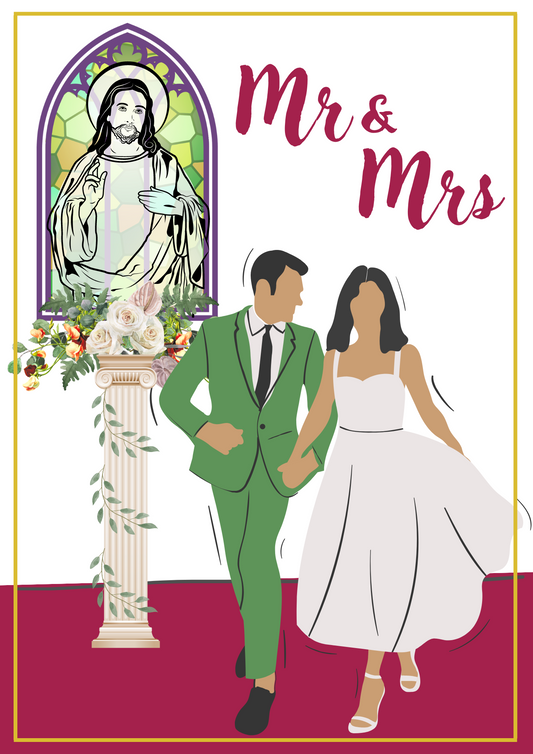 Wedding Card - Mr&Mrs 004