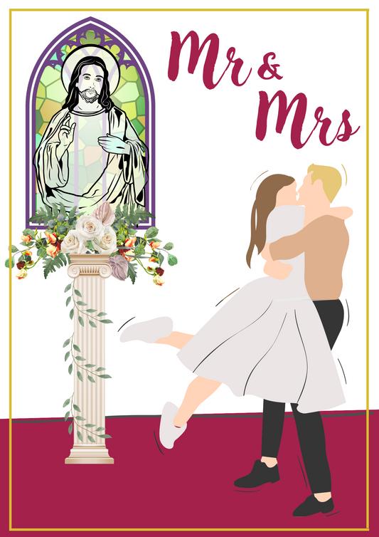 Wedding Card - Mr&Mrs 006