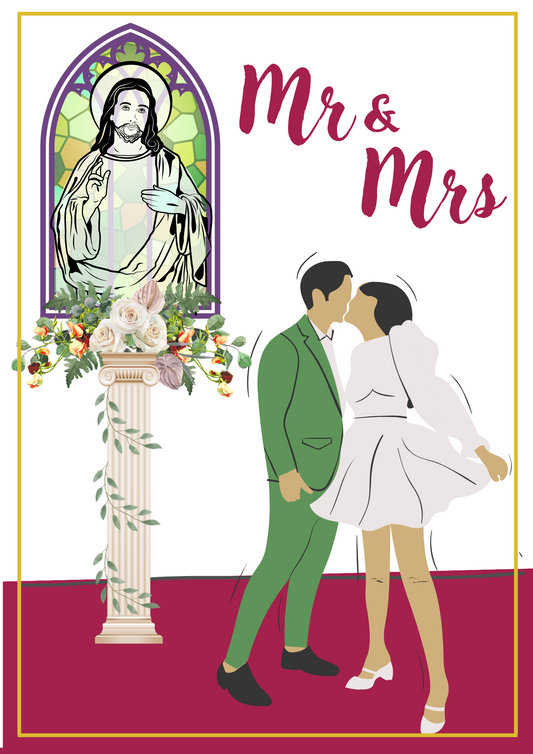 Wedding Card - Mr&Mrs 011