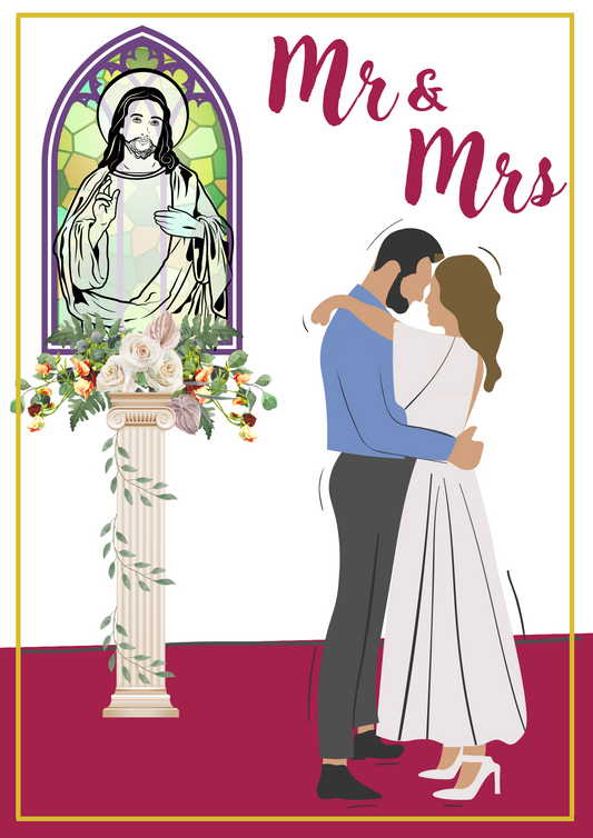 Wedding Card - Mr&Mrs 013