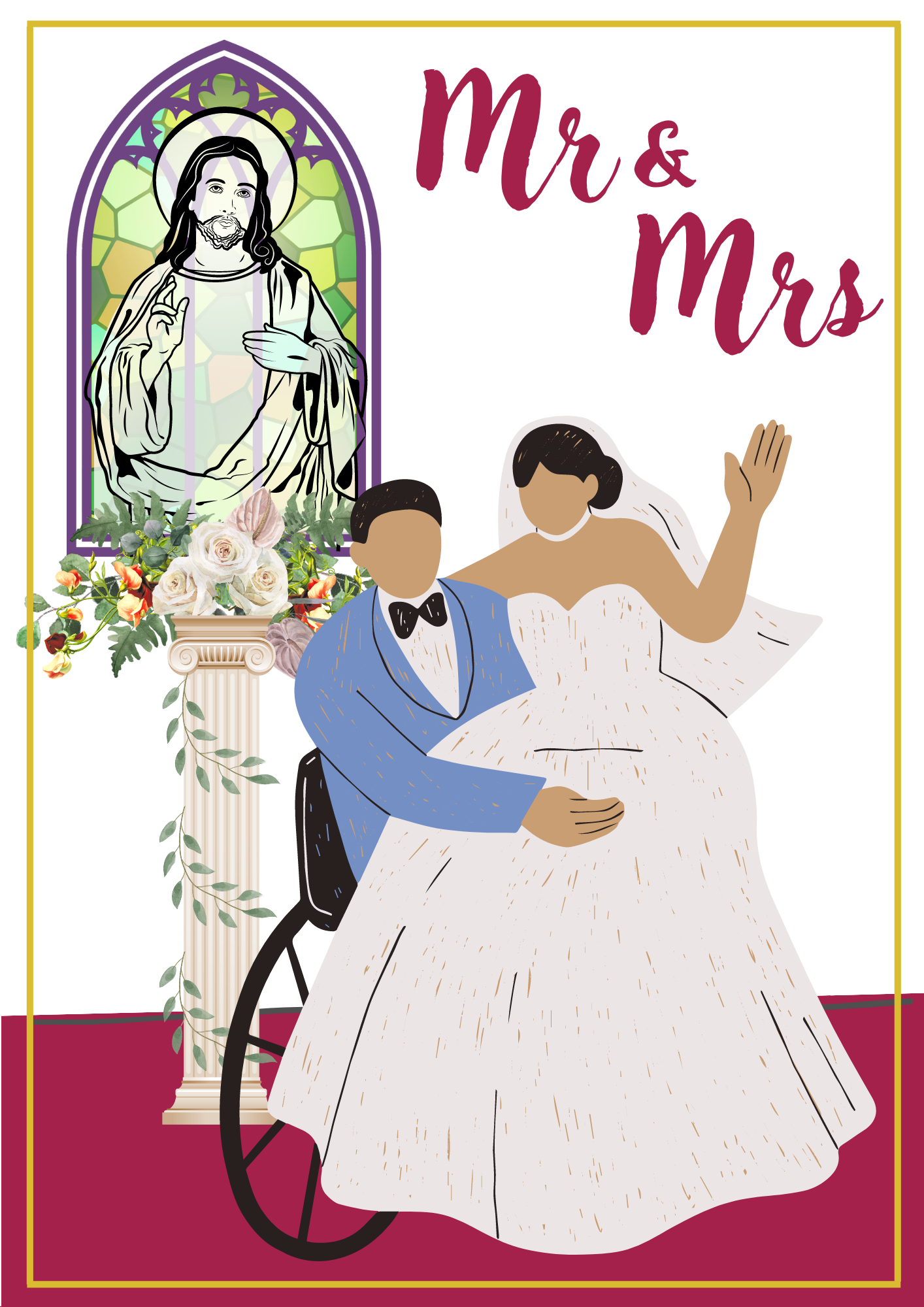 Wedding Card - Mr&Mrs 015