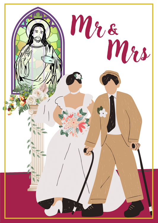 Wedding Card - Mr&Mrs 020