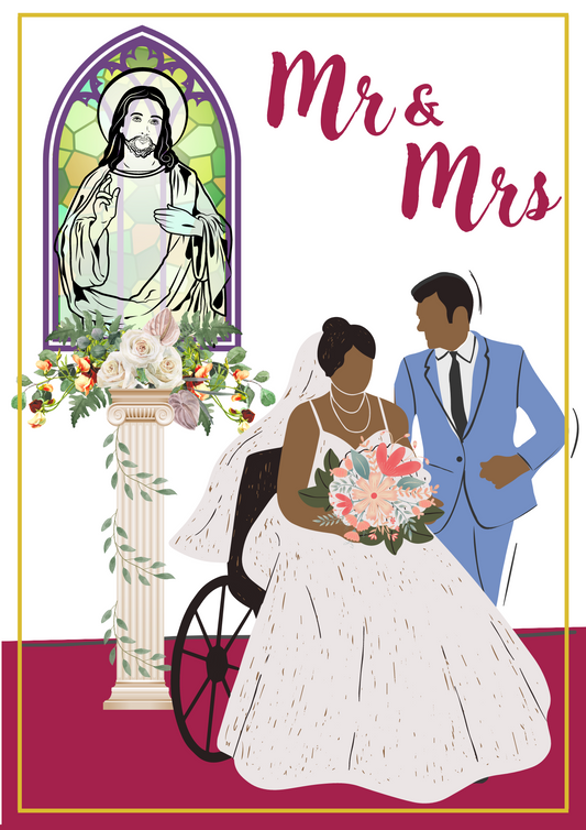 Wedding Card - Mr&Mrs 022