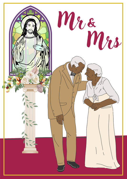 Wedding Card - Mr&Mrs 026