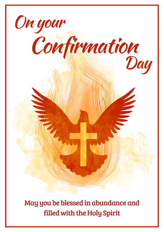 Confirmation Card - Fire of the Spirit